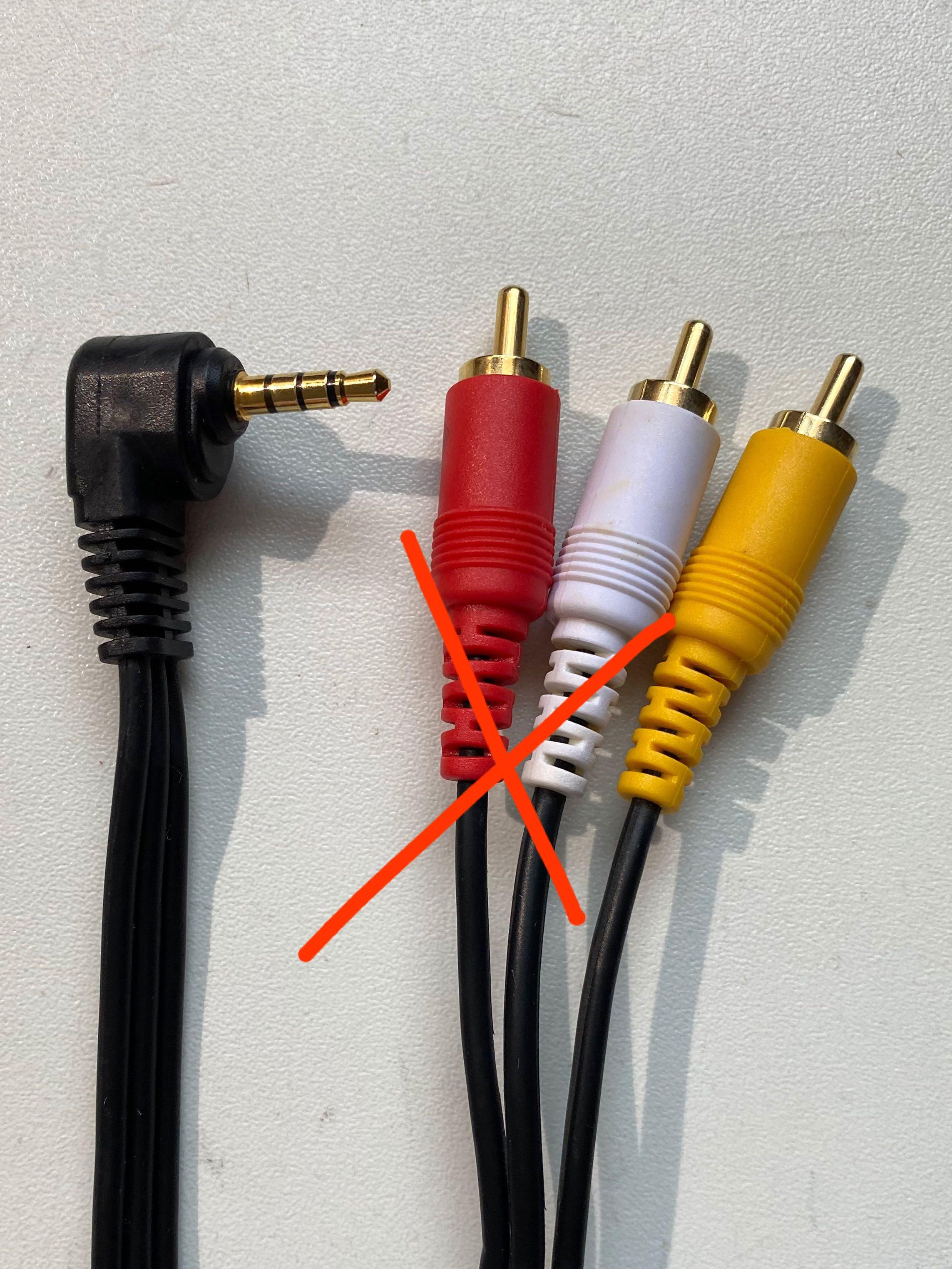 Stereo Audio Jack RCA Cable Wire (new & used), Audio, Other Audio