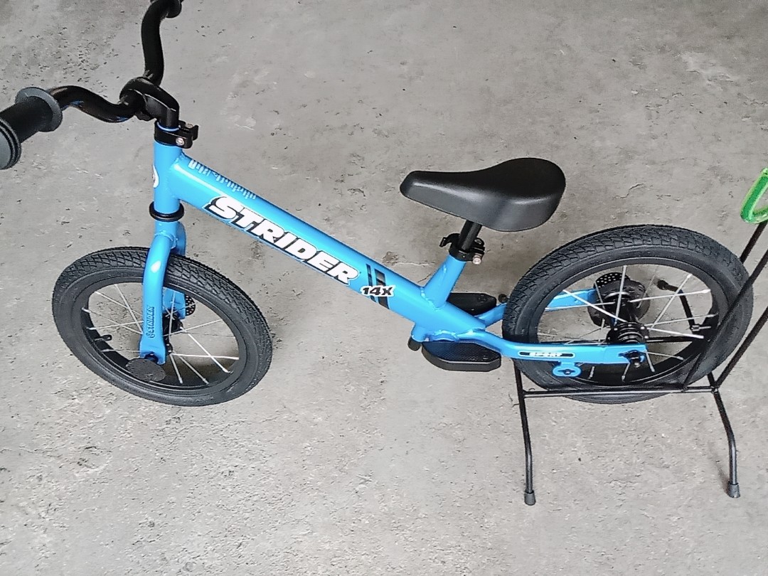 Strider 14x Sport Strider Balance Bike Rider Age 3 to 8 years, Hobbies