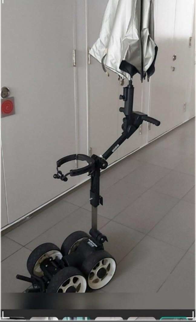 QOD golf Converted from electric to manual motor