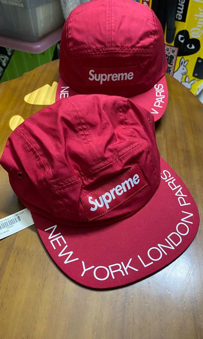 Supreme visor print camp cap outlet