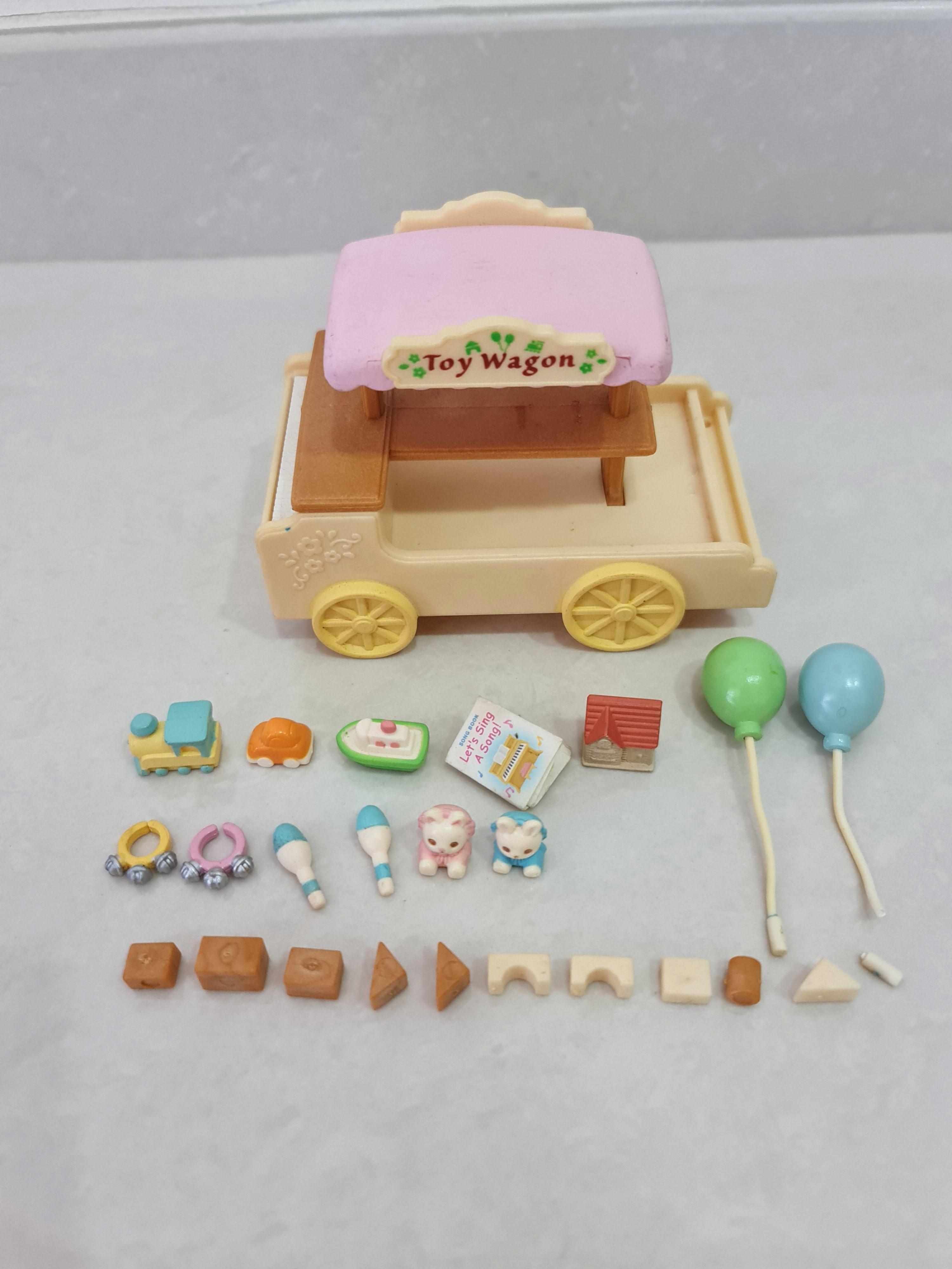 Sylvanian Families Toy Wagon Accesories Set, Hobbies & Toys, Toys