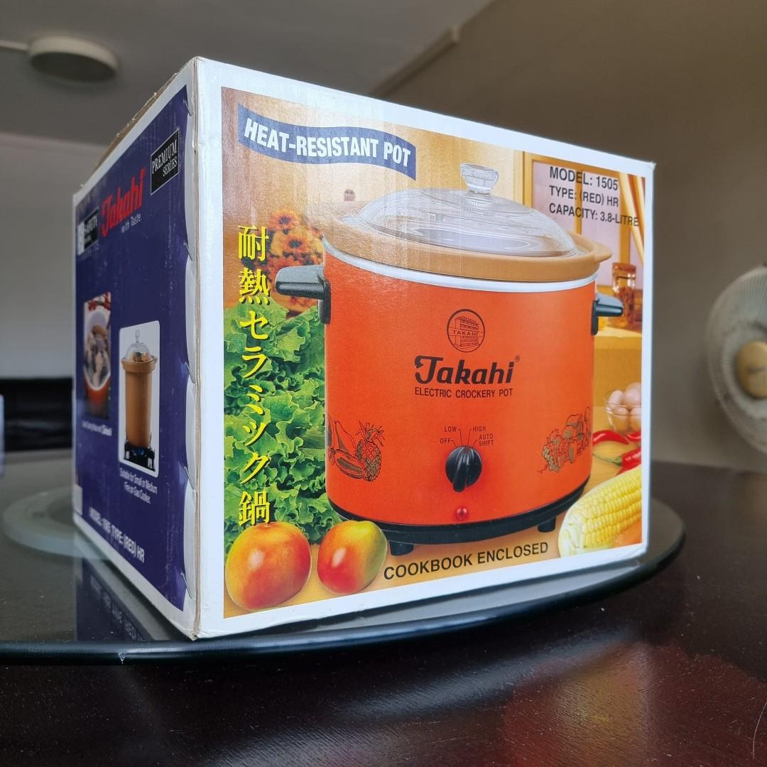 Takahi Electric Crockery Pot, TV & Home Appliances, Kitchen Appliances
