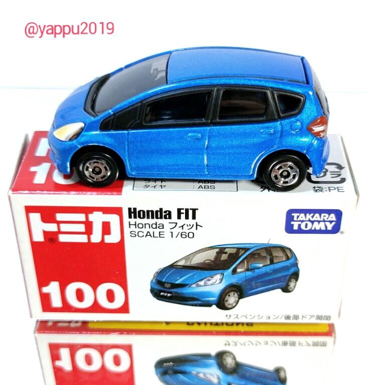 Tomica No.100 Honda Fit Jazz 1/60 Rare Die-cast Model Car Brand New 