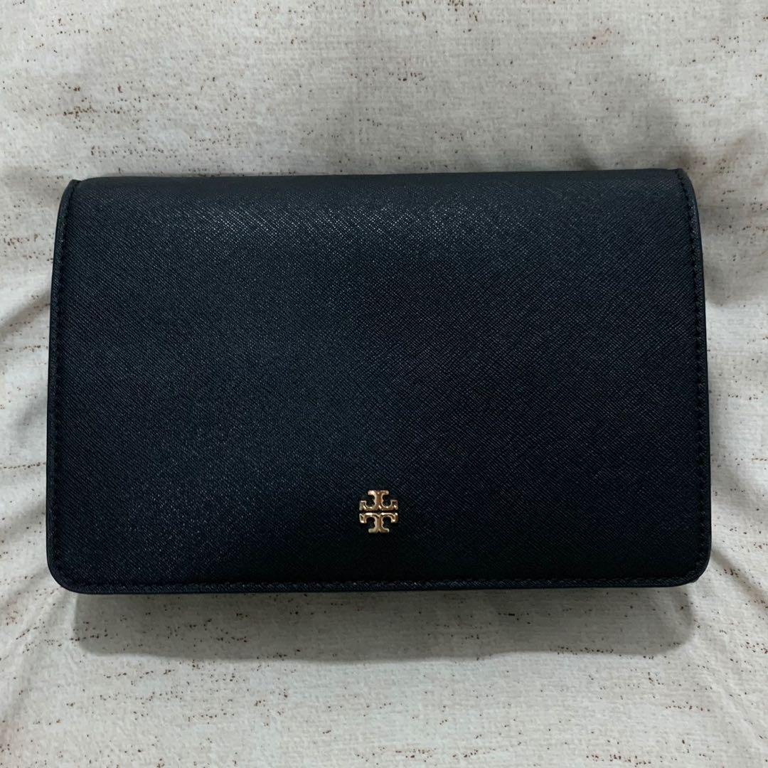 TORY BURCH 58440 EMERSON CROSSBODY BAG BLACK
