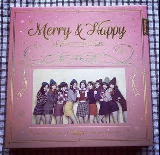 Twice 娜璉 封面 志效+全體小卡聖誕專輯