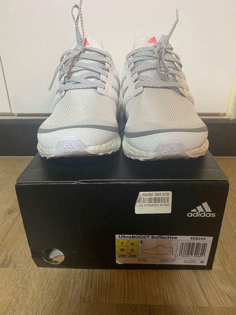 Ultraboost reflective top crystal white