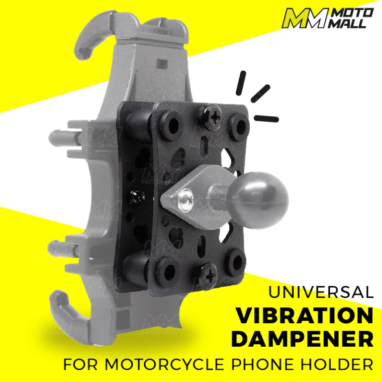 Universal Vibration Dampener for Motorcycle Phone Holder, Motorcycles