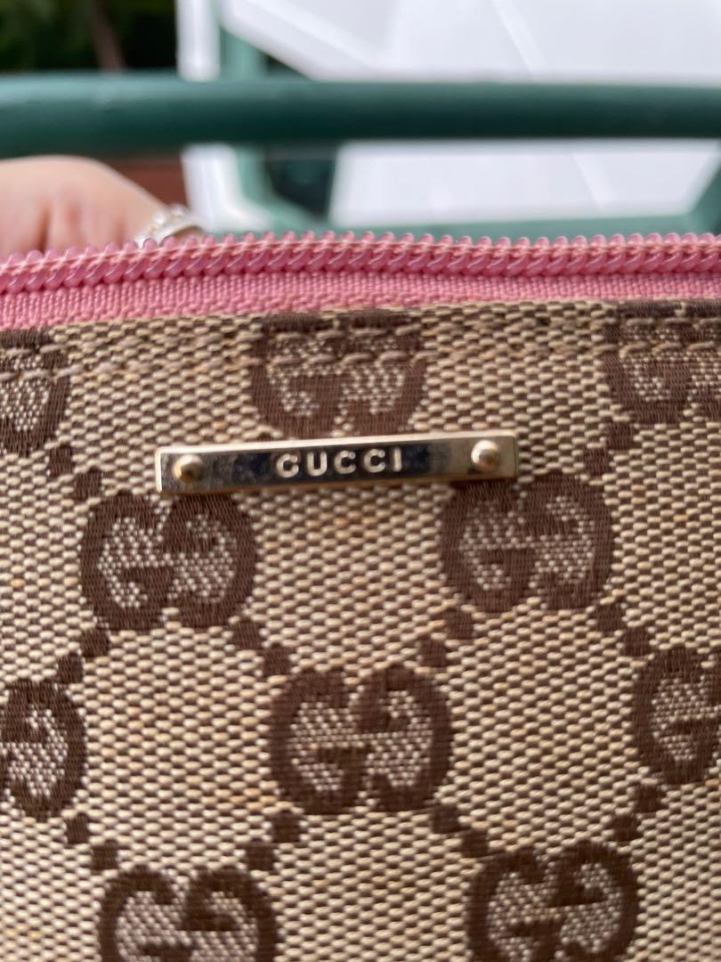 Gucci Womens Vintage Boat Pochette Supreme / Pink – Luxe Collective
