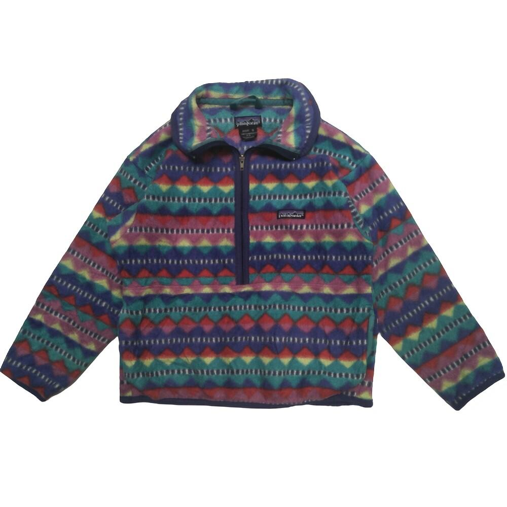 patagonia printed fleece