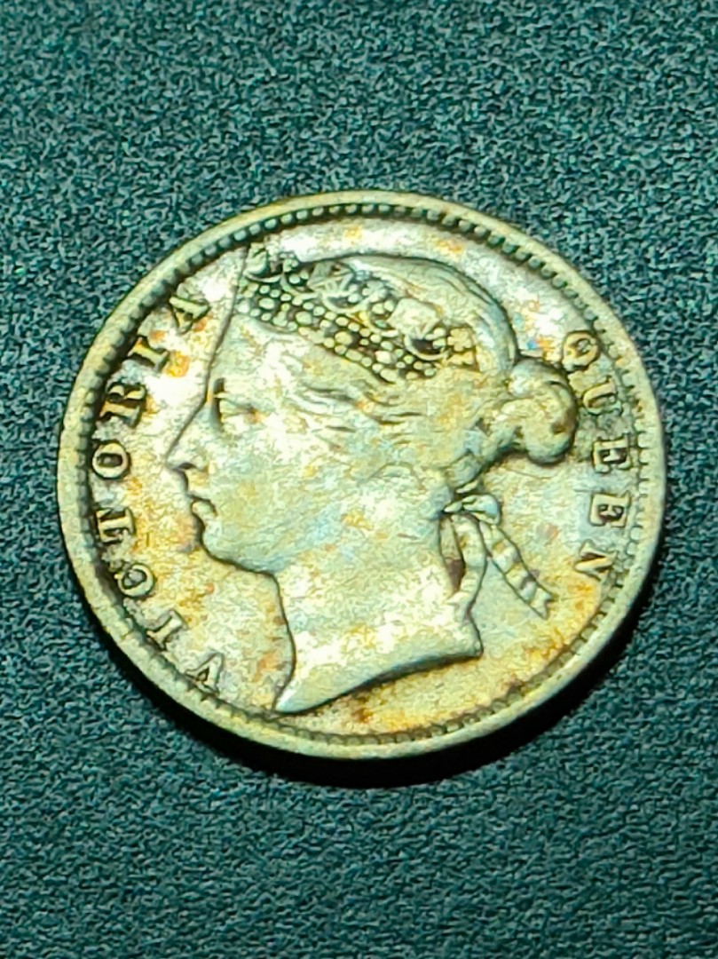 Vintage Straits Settlements Queen Victoria 10 Cent 1894 Hobbies Toys vintage-straits-settlements-queen-victoria-10-cent-1894-hobbies-toys