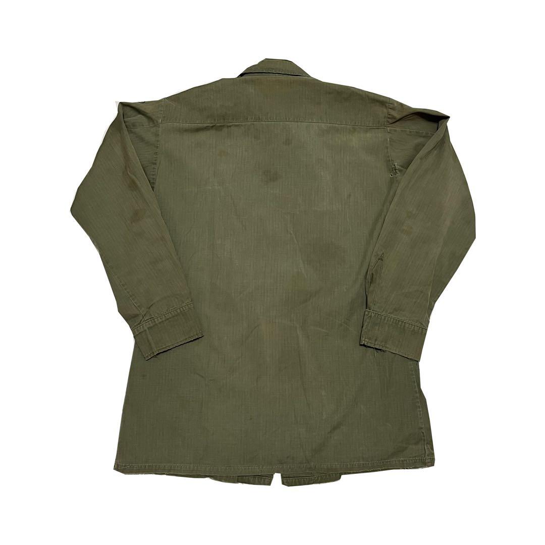 Vintage US Army 3rd Pattern Tropical Jungle Shirt, 男裝, 外套及
