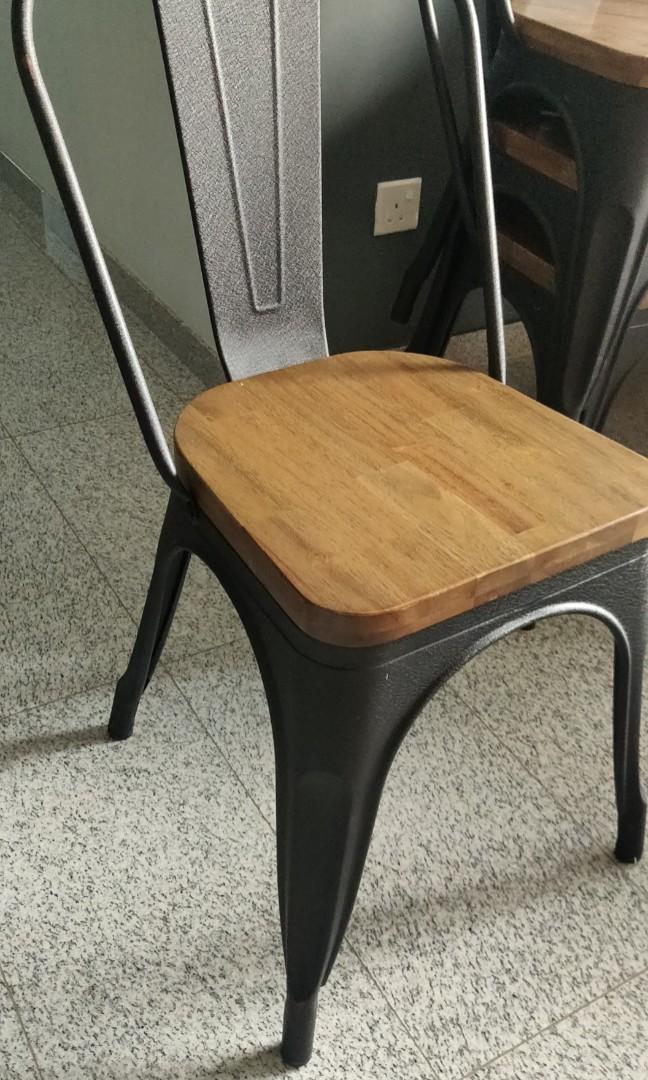 Well used Wrought iron chairs for sale . Furniture Home Living