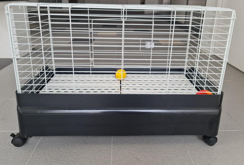 Sanko Easy Home Rabbit Cage With Dual Pull Out Tray, Pet Supplies ...