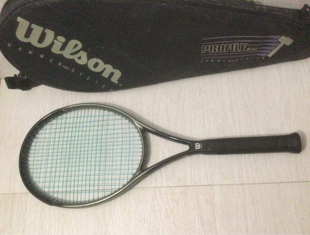 Wilson Racquet Dual Taper Beam Profile 2.7 Si Hammer System 4 1/4