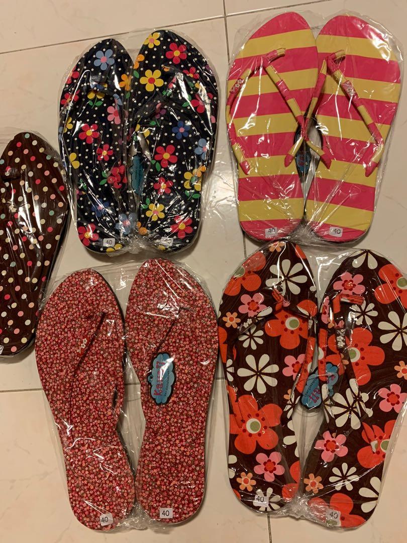 Woman flip flops and cloth slippers Women s Fashion Footwear