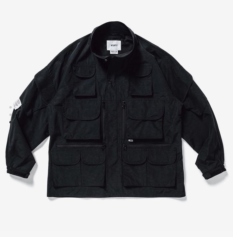 wtaps 20aw modular jacket black size 02, 男裝, 外套及戶外衣服