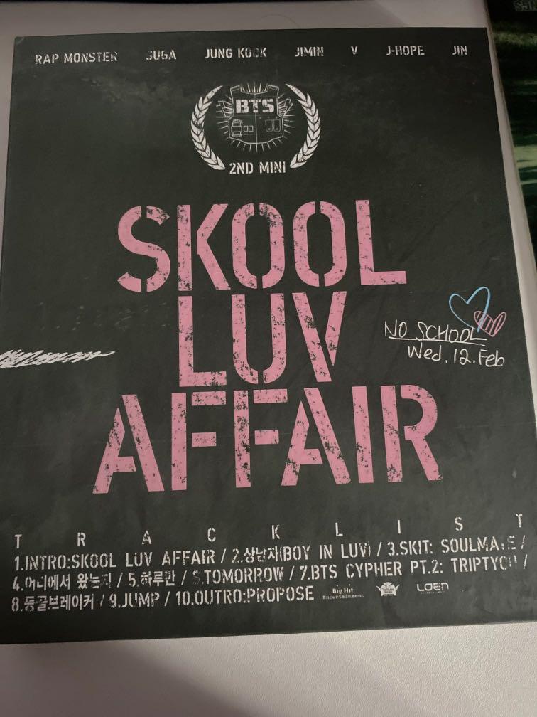 Wts Bts Skool Luv Affair Album Hobbies Toys Memorabilia Collectibles K Wave On Carousell