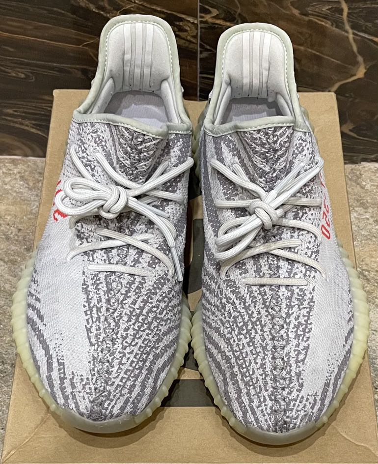 yeezy blue tint size 12