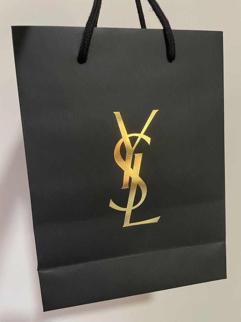 YSL paper bag, Women's Fashion, Bags & Wallets, Tote Bags on Carousell