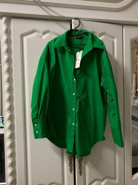 zara poplin shirts, Women's Fashion 