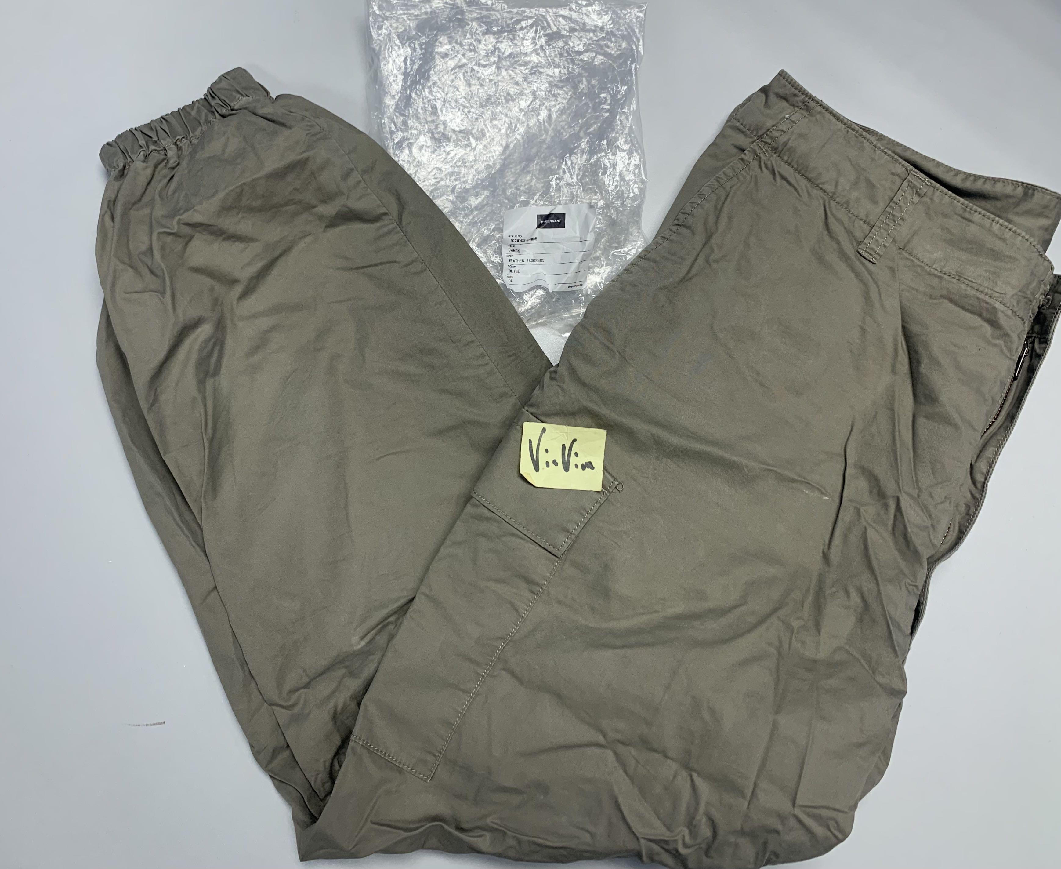 19aw Descendant Weather Trousers BG size 3 wtaps jungle jogger