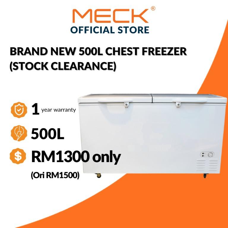 500L CHEST FREEZER CLEARANCE