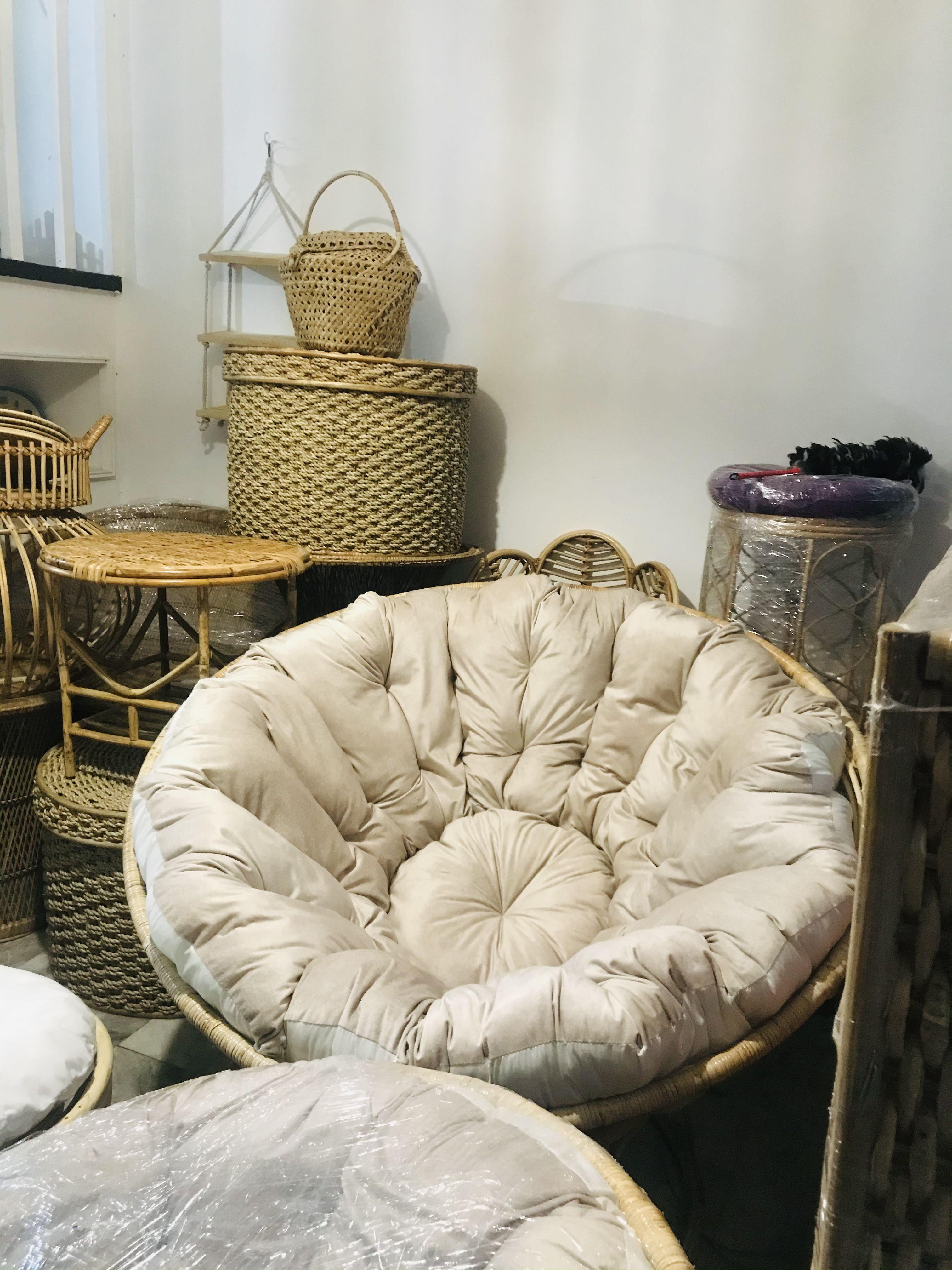 Papasan cushion sales 50 inch