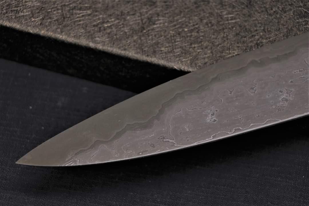 🇯🇵🔥橋本庄市黑染牛刀青二、白二鍛打240mm🔥 日本高級廚刀