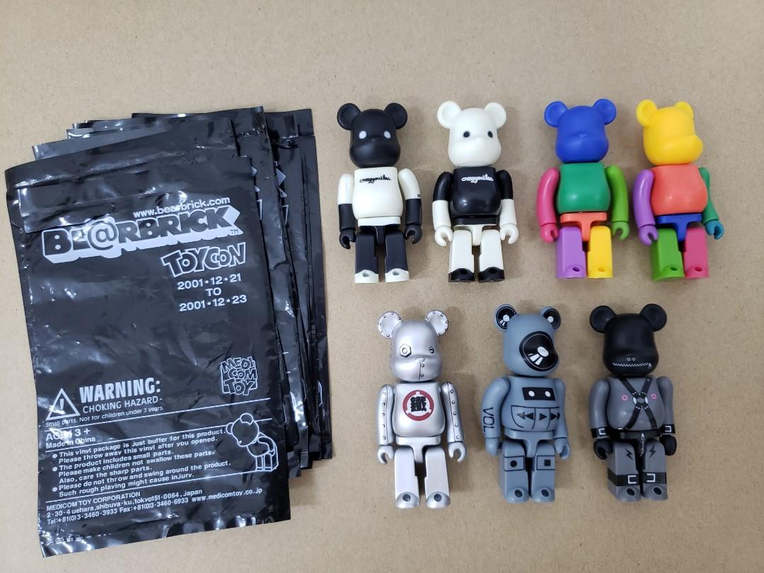 全新Be@rbrick HK TOYCON 2001 會場限定Artist Limited Models 