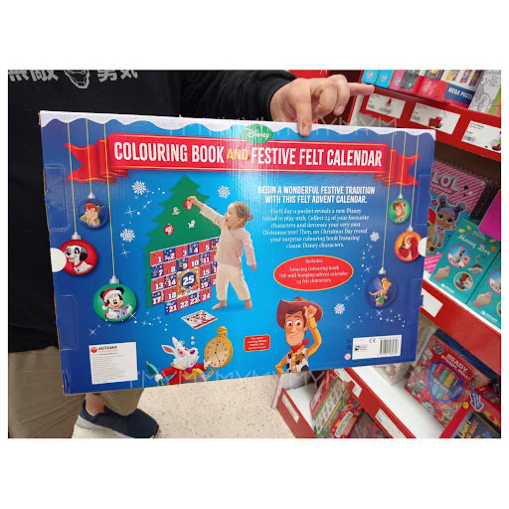 è±åç´éâï¸âï¸ Disney Book and Festive Felt Calendar, èè¶£ ...
