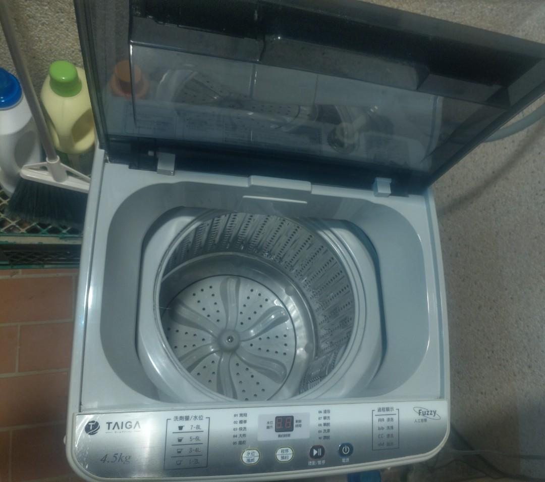 （二手）使用一年
日本TAIGA 4.5kg全自動迷你單槽洗衣機CB0960 照片瀏覽 2