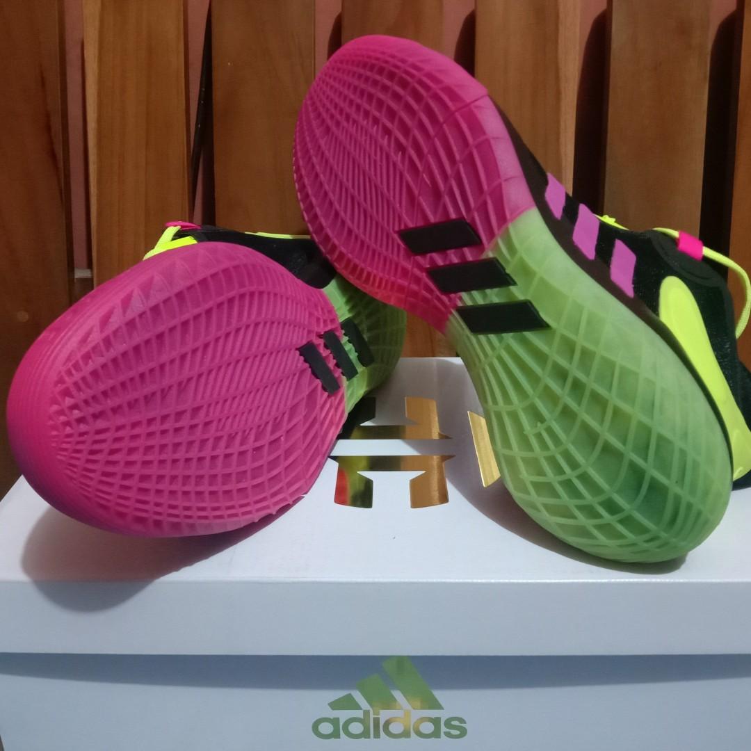 adidas BASKETBALL Sepatu Harden Stepback 2.0 Unisex Hitam GZ2955, Fesyen Pria, Sepatu , Sneakers 