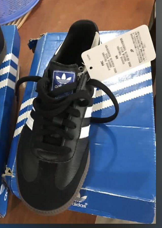 adidas samba og core black & gum shoes