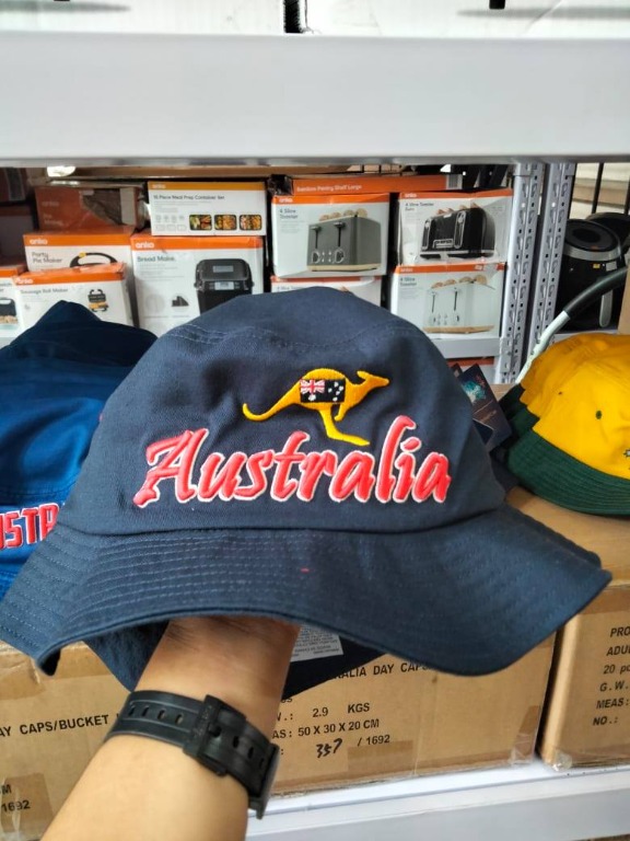 Adult Australia Day Bucket Hat, Men's Fashion, Watches & Accessories