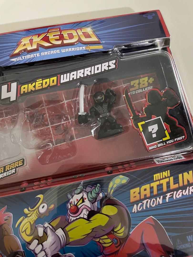 Akedo Ultimate Arcade Warriors - Nightblade & Crackup, Hobbies & Toys ...