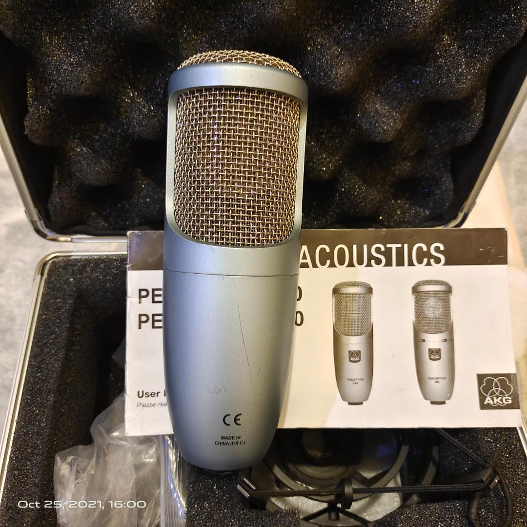 AKG Perception 200 Studio Microphone Condensor Mic, Hobbies & Toys