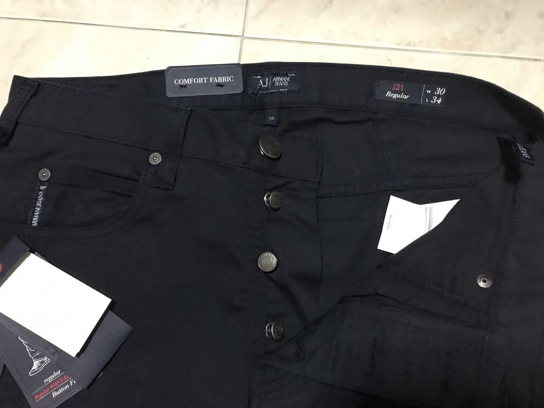 Armani jeans j21 comfort fabric black clearance