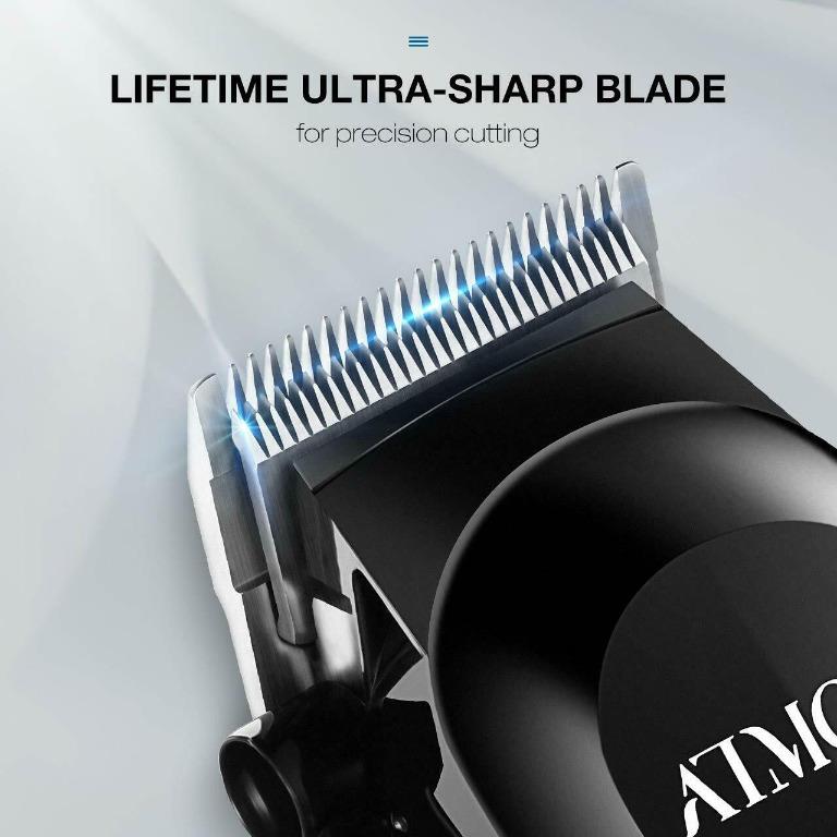 ATMOKO Cordless Hair Clipper High Speed Motor, Hair/Beard Trimmers ...