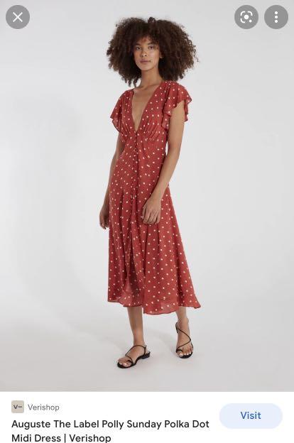 Auguste polly dress discount