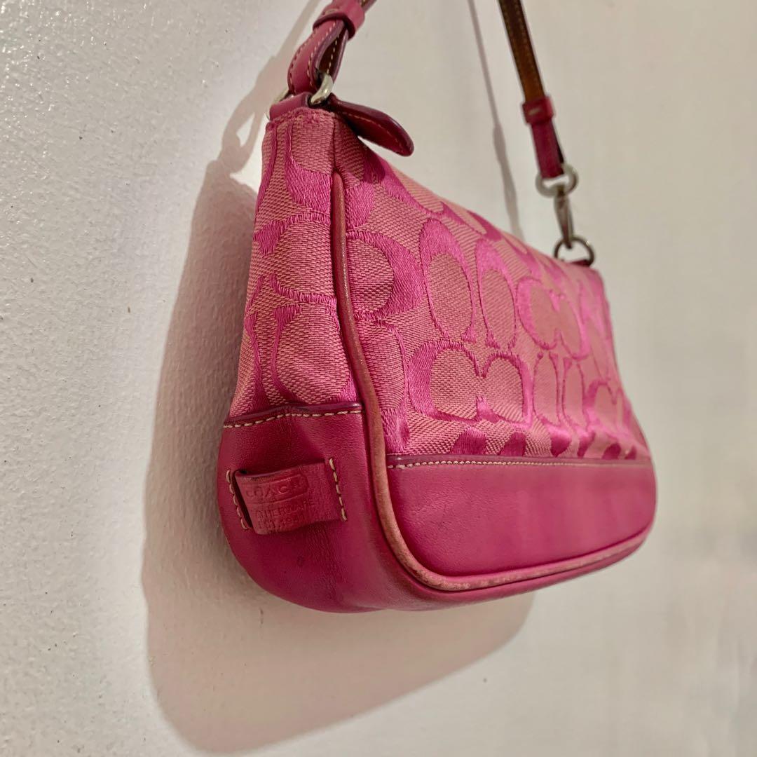 coach pink demi shoulder bag｜TikTok Search