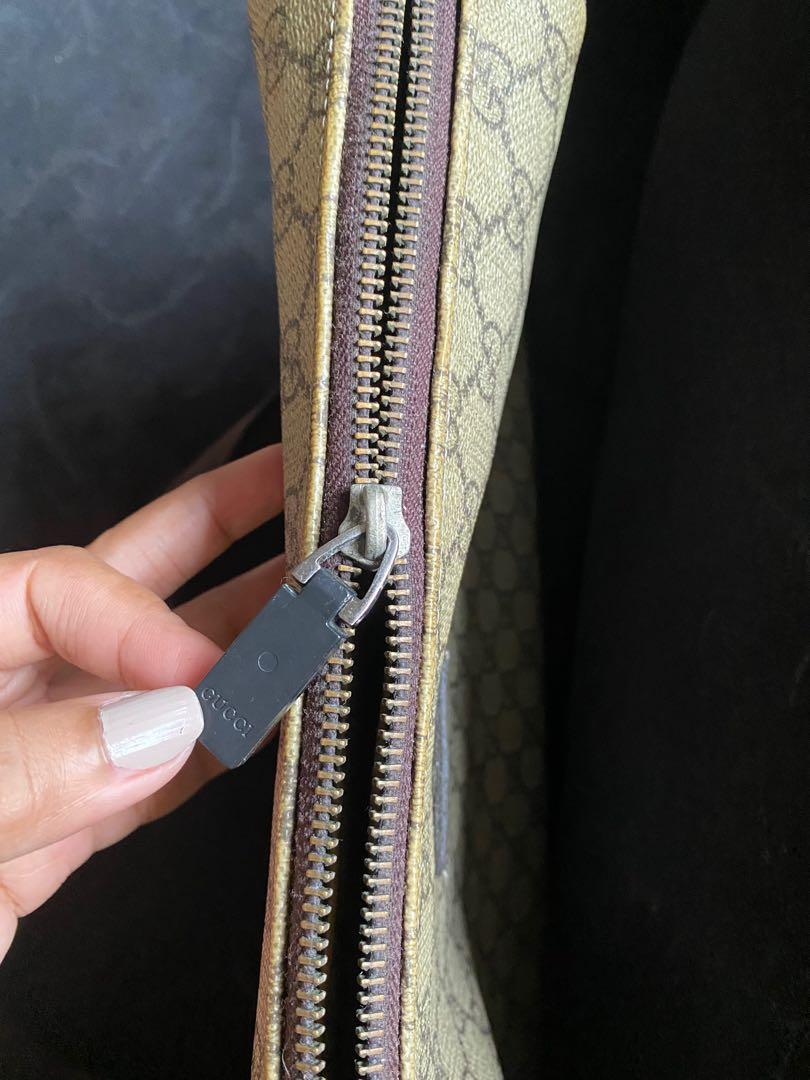 Authentic Gucci bag with Serial - zipper issues, Luxury, Bags