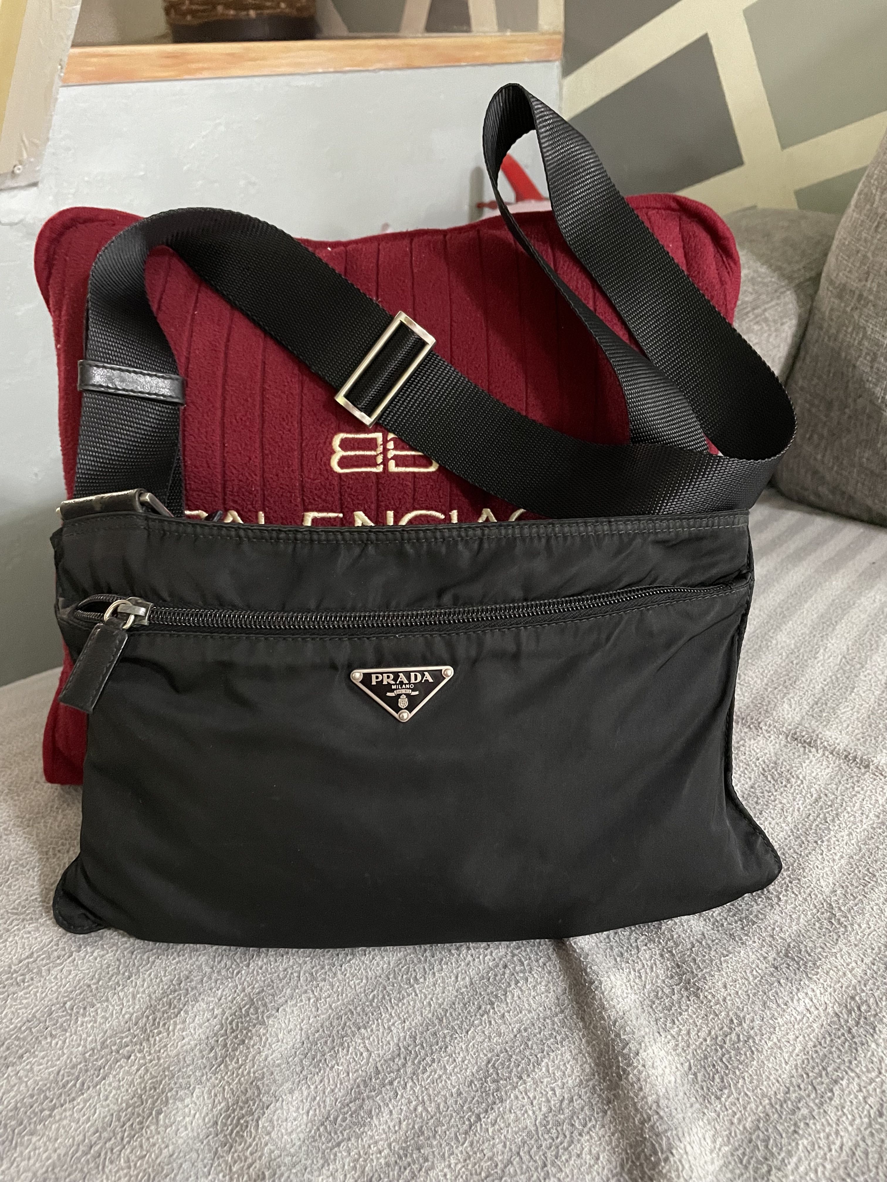 Authentic prada sling bag, Luxury, Bags & Wallets on Carousell