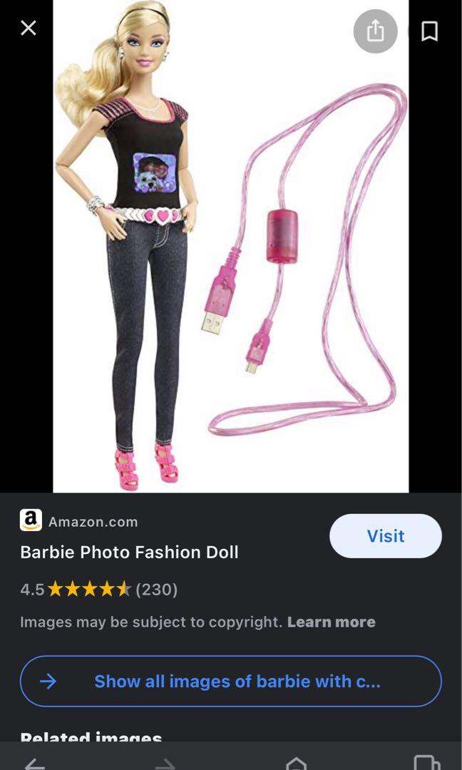 Barbie with camera in chest deals