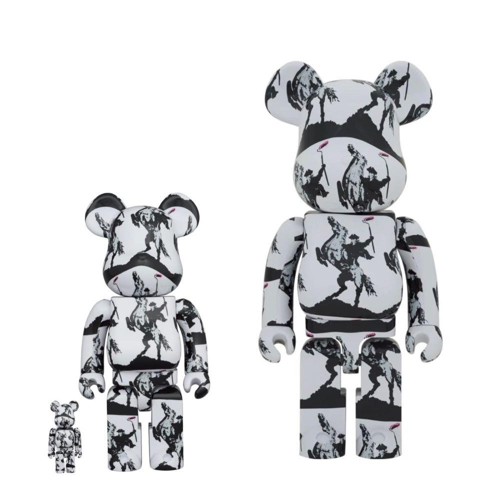 Bearbrick HIGHWAYMAN 100% & 400% be@rbrick 1000% banksy, 興趣及