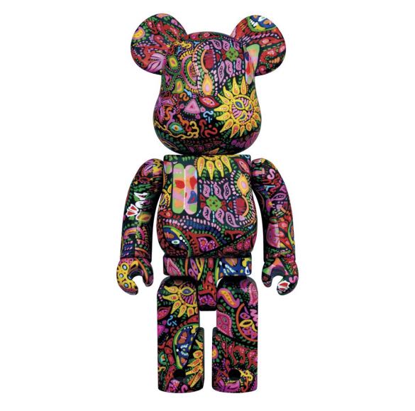 BEARBRICK X-Japan Hide Psychedelic Paisley 1000% be@rbrick, 興趣及 