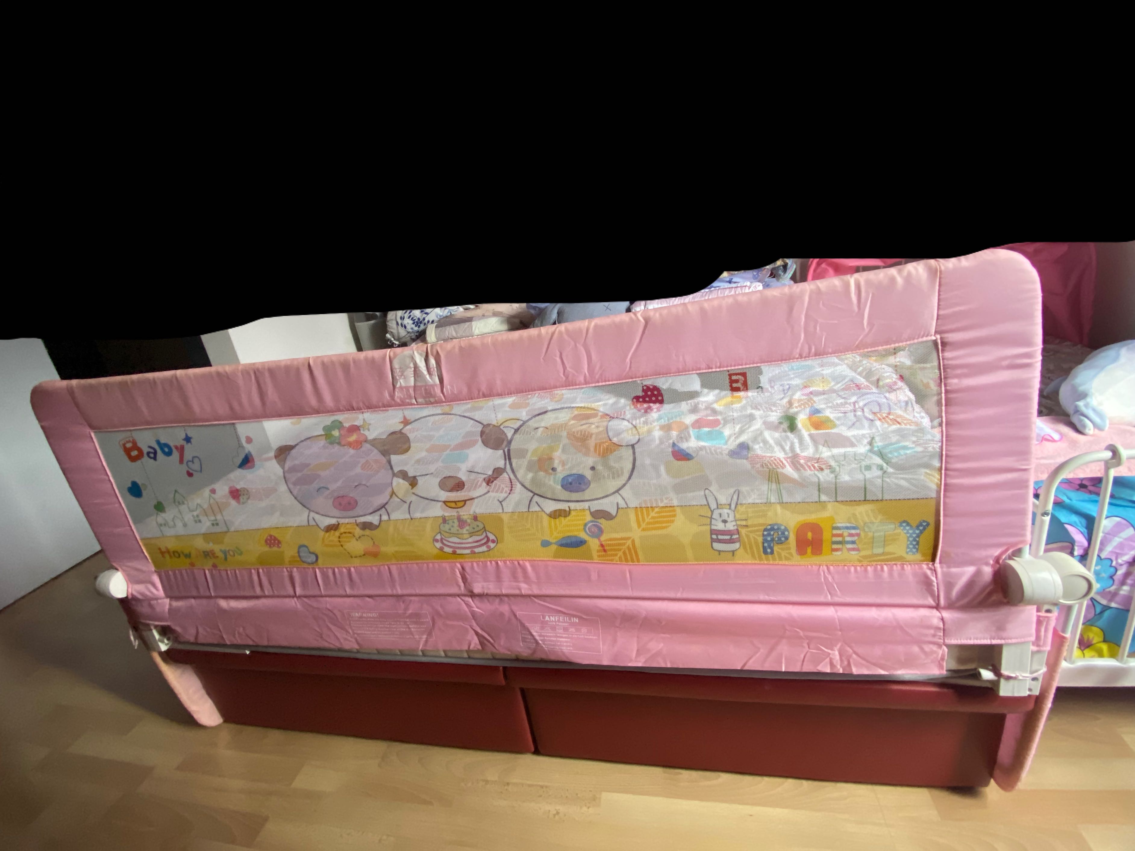Bed Guard For King Size 3 Pieces Babies Kids Baby Nursery Furniture Cots Cribs On Carou Bed Guard For King Size 3 Pieces, Bed Guard Rail For King Size