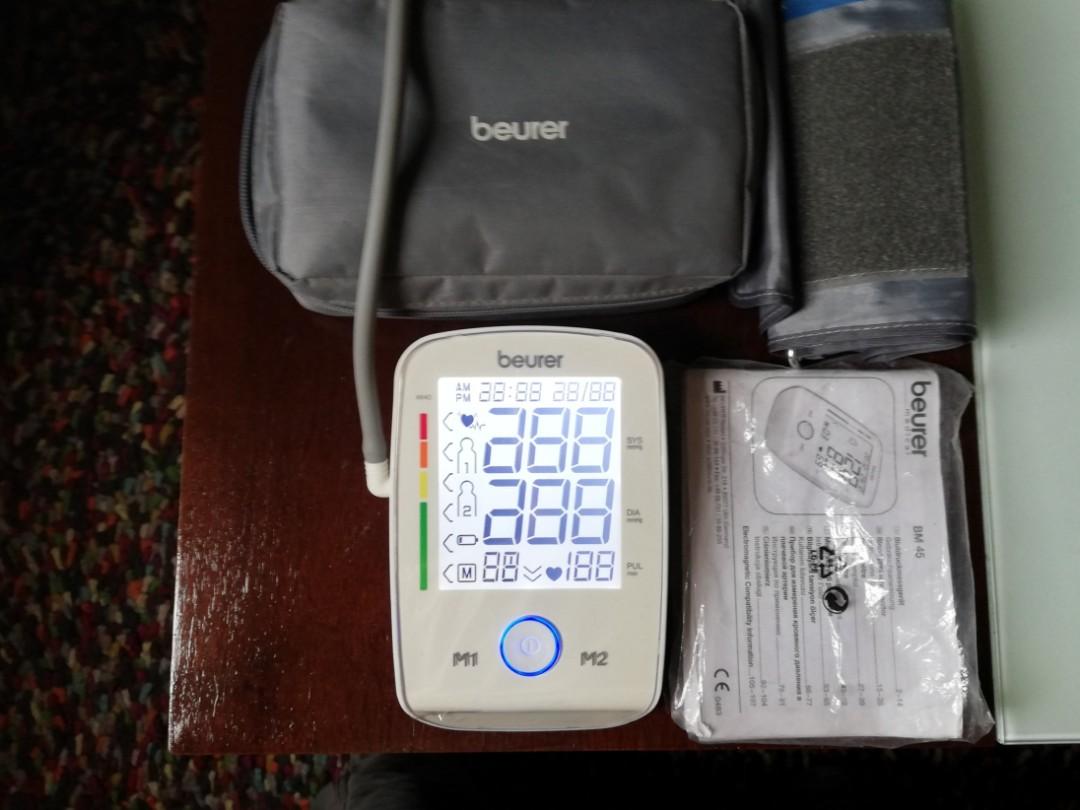 BEURER Blood pressure monitor (original) negotiable, Health & Nutrition