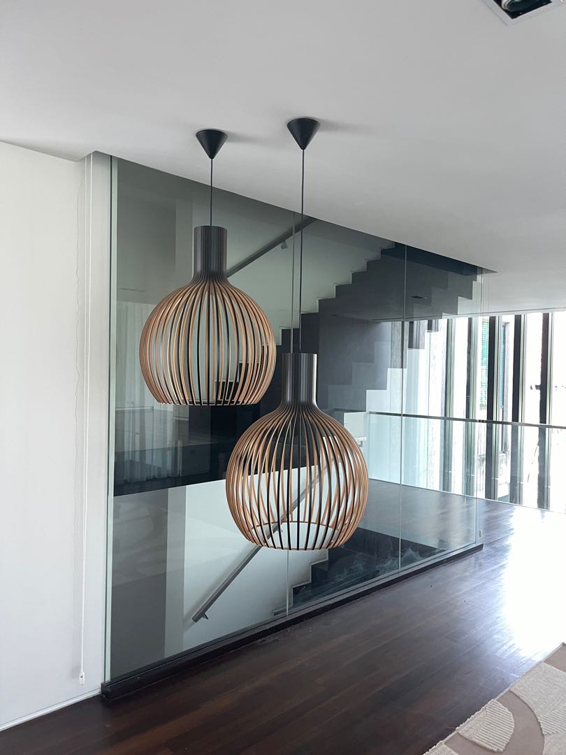 Bird cage lighting for sale, Furniture & Home Living, Lighting & Fans