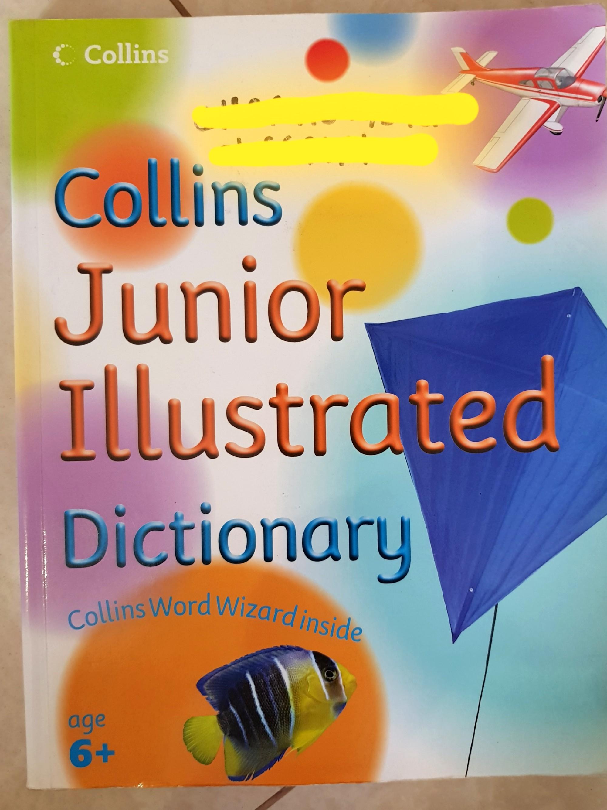 Books　Toys,　COLLINS　Children's　BN　DICTIONARY,　ILLUSTRATED　CHILDREN　Magazines,　on　Hobbies　Books　Carousell