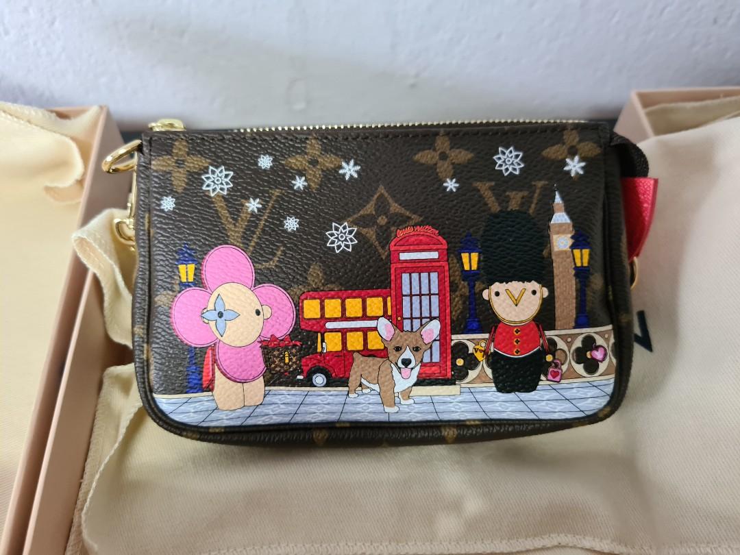 LV Louis Vuitton Christmas 2021 Limited Edition Mini Pochette London,  Luxury, Bags & Wallets on Carousell
